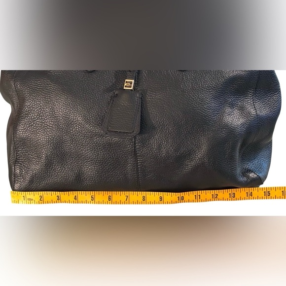 Gianni Chiarini Blk. Italian Leather handbag / crossbody bag. - Picture 9 of 16